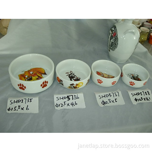 Ceramic Pet Bowls (CY-P5785)